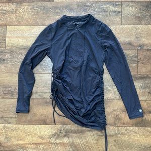 Athleta shirred rash guard